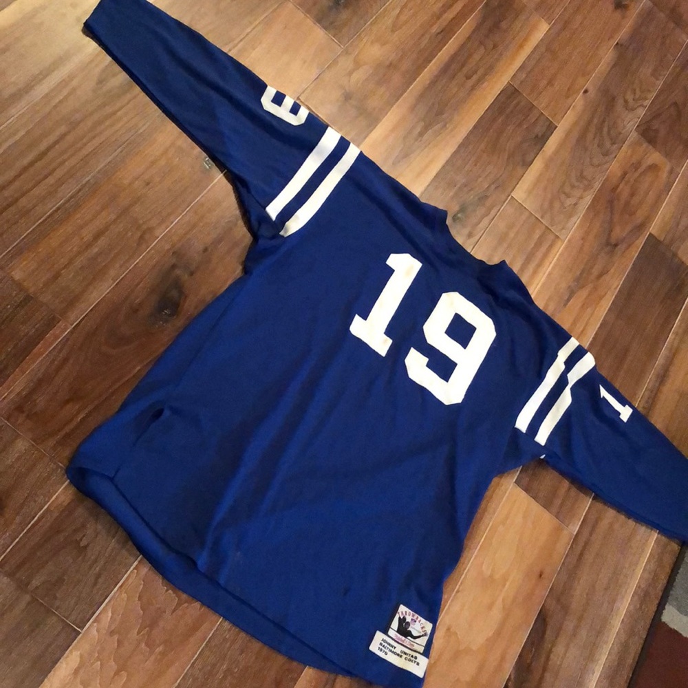 Mitchell & Ness Baltimore Colts Throwback Jersey - Picture 2 of 7